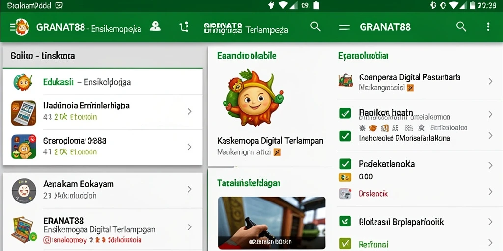 Tampilan utama <strong>GRANAT88</strong> dengan berbagai pilihan topik ensiklopedia.