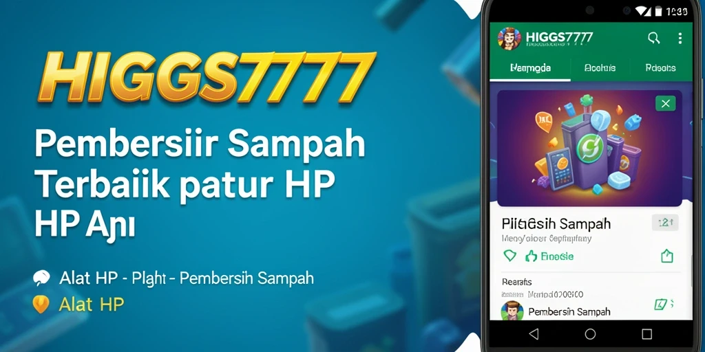 Antarmuka pengguna HIGGS777 yang menarik dan fungsional.