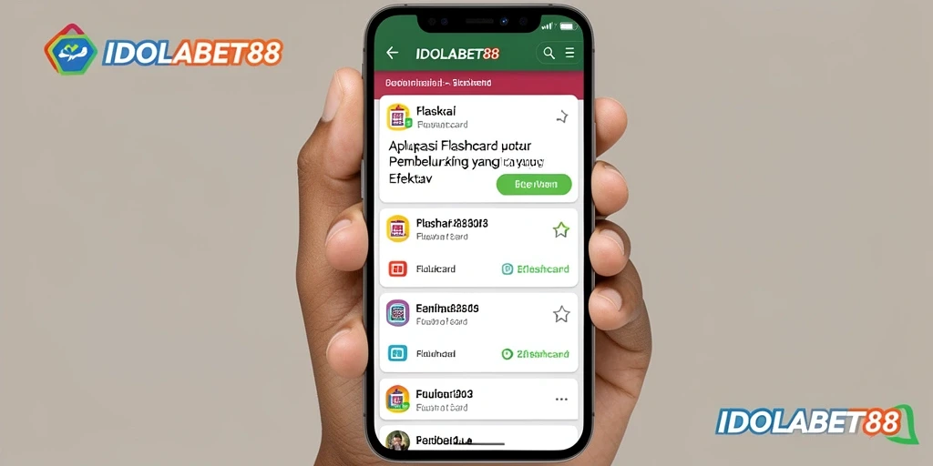 Antarmuka aplikasi <strong>IDOLABET88</strong> yang intuitif dan user-friendly.